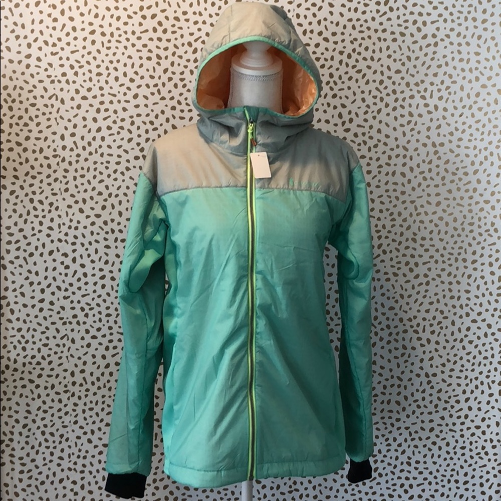 Cotopaxi Mint green Puffer Jacket NWT